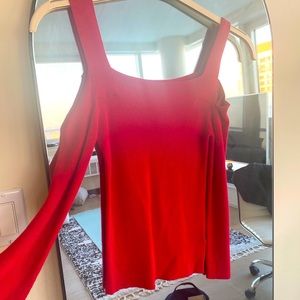 Express shoulder sweater